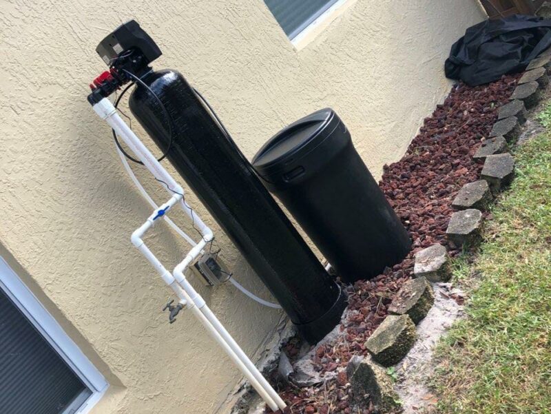 water softener installed by smart water treatment technology