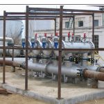 photo of installed Automatic self cleaning filter