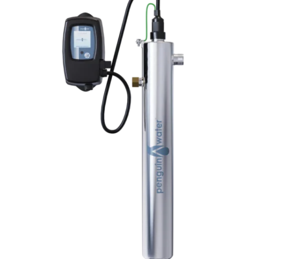 Ultraviolet for bacteria removal from penguin water